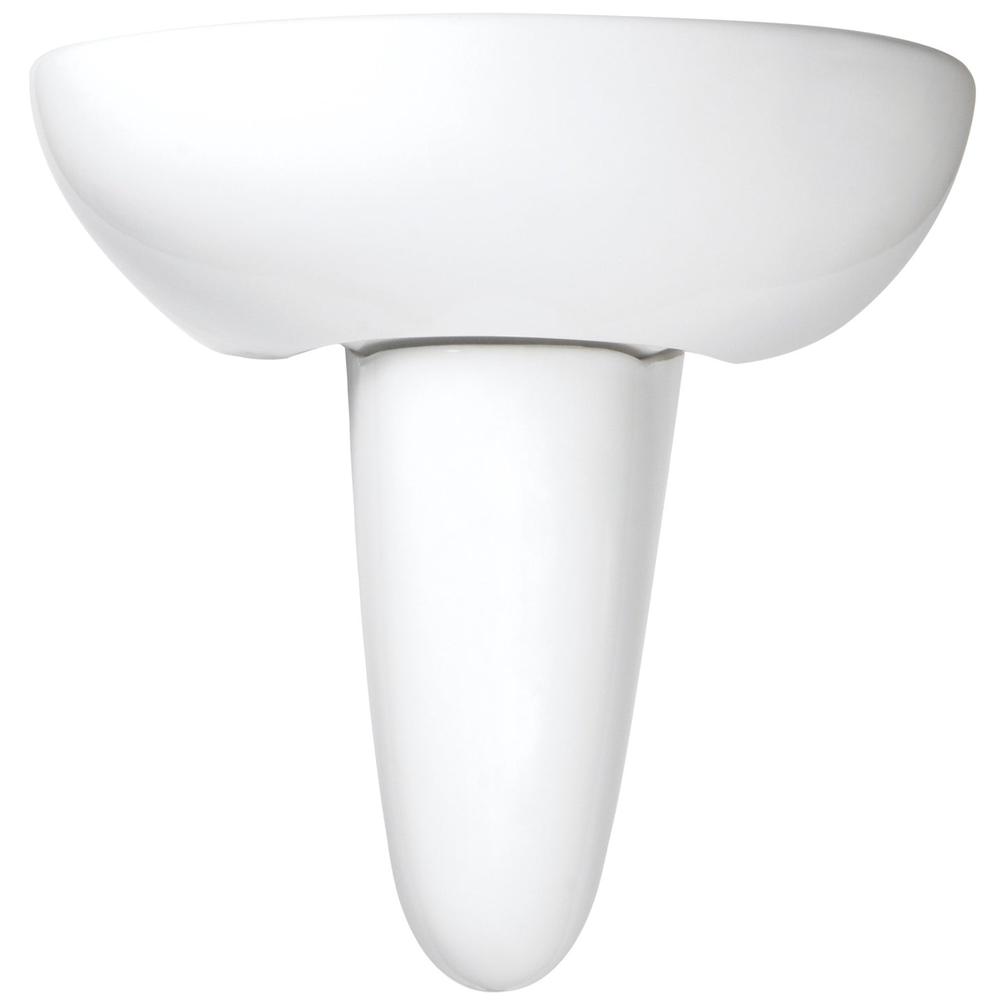 Deante JASMIN Halbsäule für Waschtisch / Waschbeckenfuß Weiß