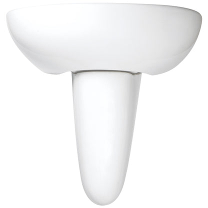 Deante JASMIN Halbsäule für Waschtisch / Waschbeckenfuß Weiß