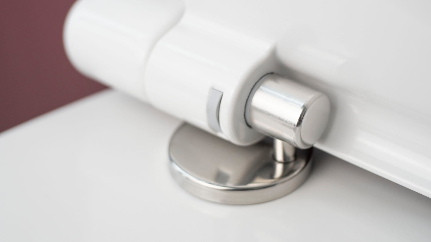 Deante SILIA Wand-WC inklusive WC-Sitz spülrandlos Weiß