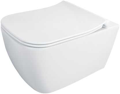 Deante HIACYNT Wand-WC inklusive WC-Sitz spülrandlos Weiß