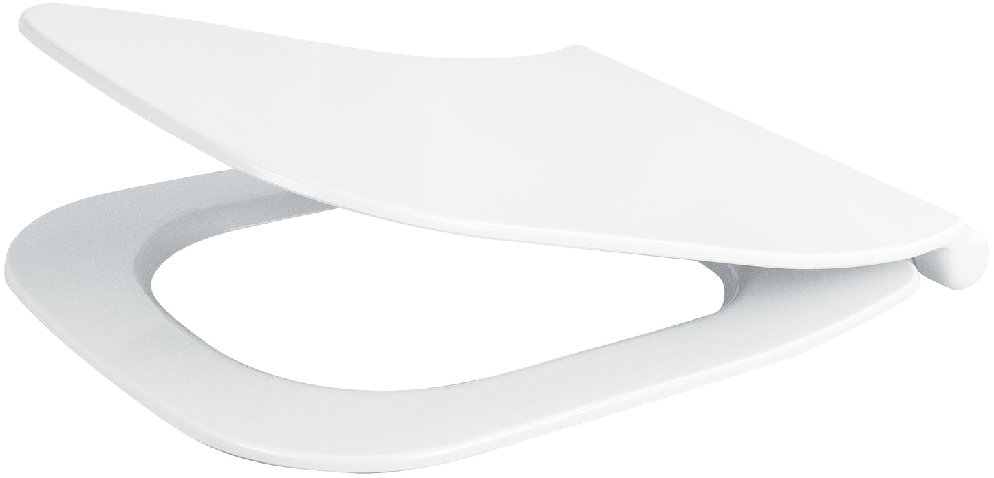 Deante HIACYNT WC-Sitz Slim mit Absenkautomatik abnehmbar Weiß