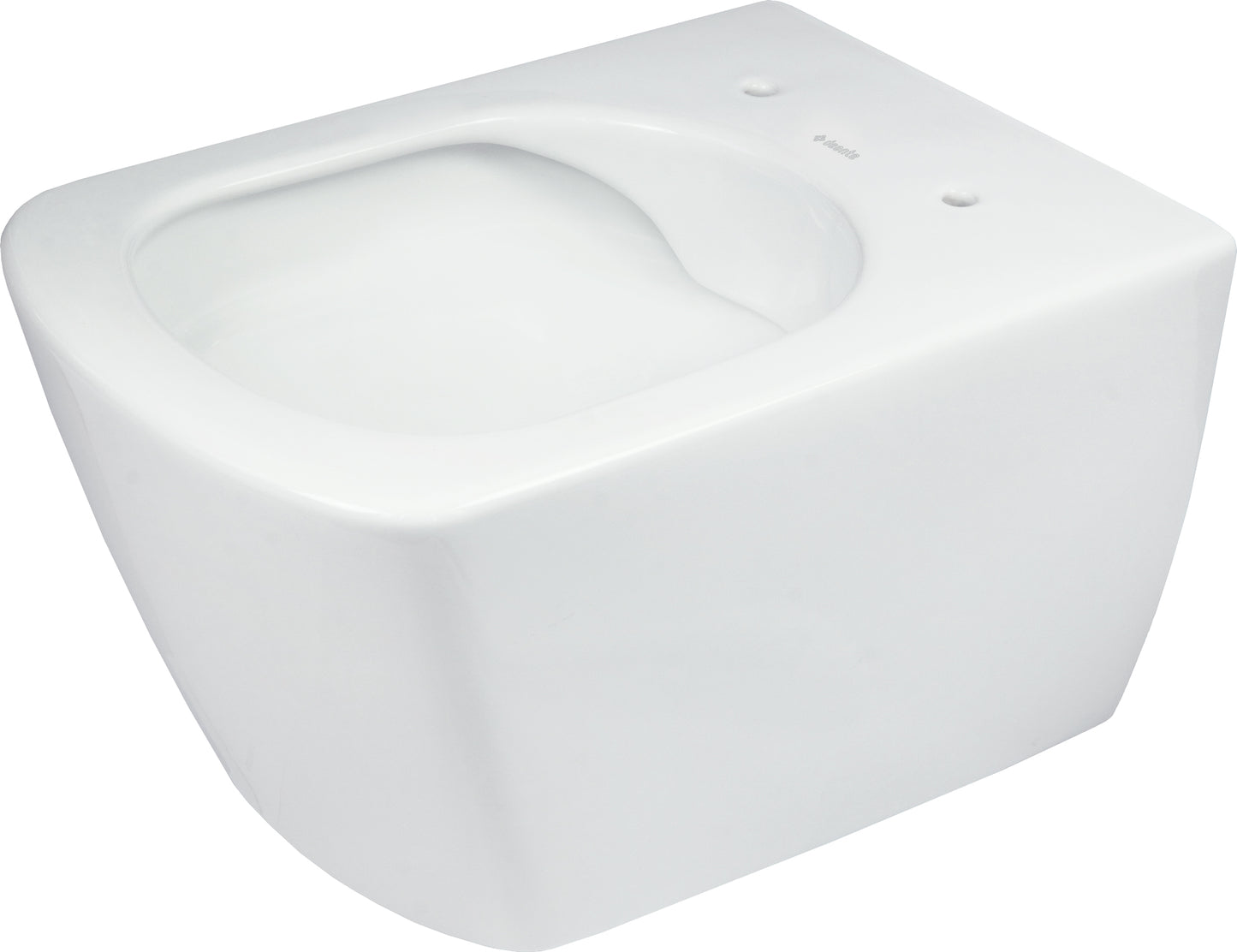 Deante BLUR Wand-WC spülrandlos ohne WC-Sitz Weiß