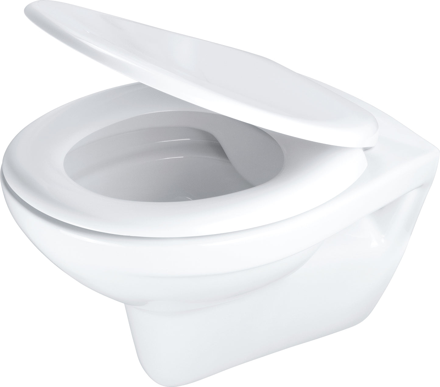 Deante BORO Hänge-WC Wandmontage spülrandlos mit WC-Sitz Weiß