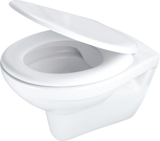 Deante BORO Hänge-WC Wandmontage spülrandlos mit WC-Sitz Weiß