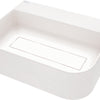 Deante ARNIKA Aufsatzwaschtisch mit Abflussabdeckung 50,5 x 40,5 cm Alabaster