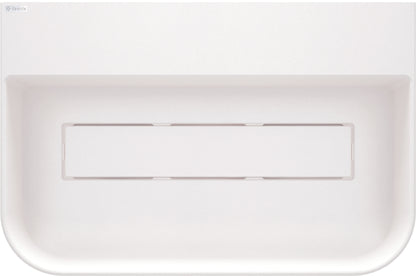 Deante ARNIKA Aufsatzwaschtisch mit Abflussabdeckung 60,5 x 40,5 cm Alabaster