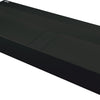 Deante BLUR Aufsatz-Doppelwaschtisch mit Abflussabdeckung 80 x 40 cm Schwarz