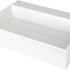 Deante CORREO Aufsatzwaschbecken mit Abflussabdeckung 60 x 40 cm Alabaster
