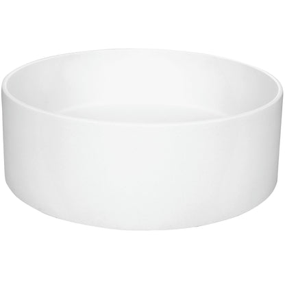 Deante SILIA Granit-Aufsatzwaschbecken rund Ø 36 cm Alabaster