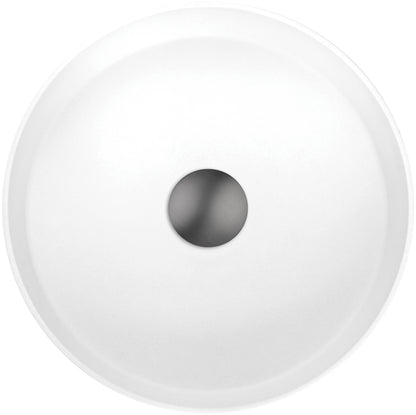 Deante SILIA Granit-Aufsatzwaschbecken rund Ø 36 cm Alabaster