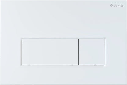 Deante SLIM Betätigungsplatte 2-Mengen-Spülung Weiß