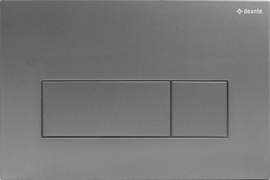 Deante SLIM Betätigungsplatte 2-Mengen-Spülung Titanium