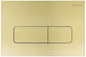 Deante SLIM Betätigungsplatte 2-Mengen-Spülung Gold gebürstet