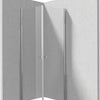 Deante KERRIA PLUS Eckdusche mit 2 breiten Drehtüren 80 x 80 x 200 cm Chrom
