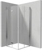 Deante KERRIA PLUS Eckdusche mit 2 Falttüren 80 x 80 x 200 cm Chrom