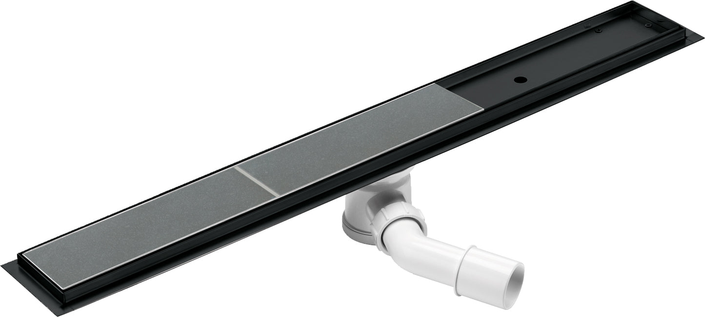 Deante Duschrinne Bodenablauf befliesbar 70 cm Schwarz
