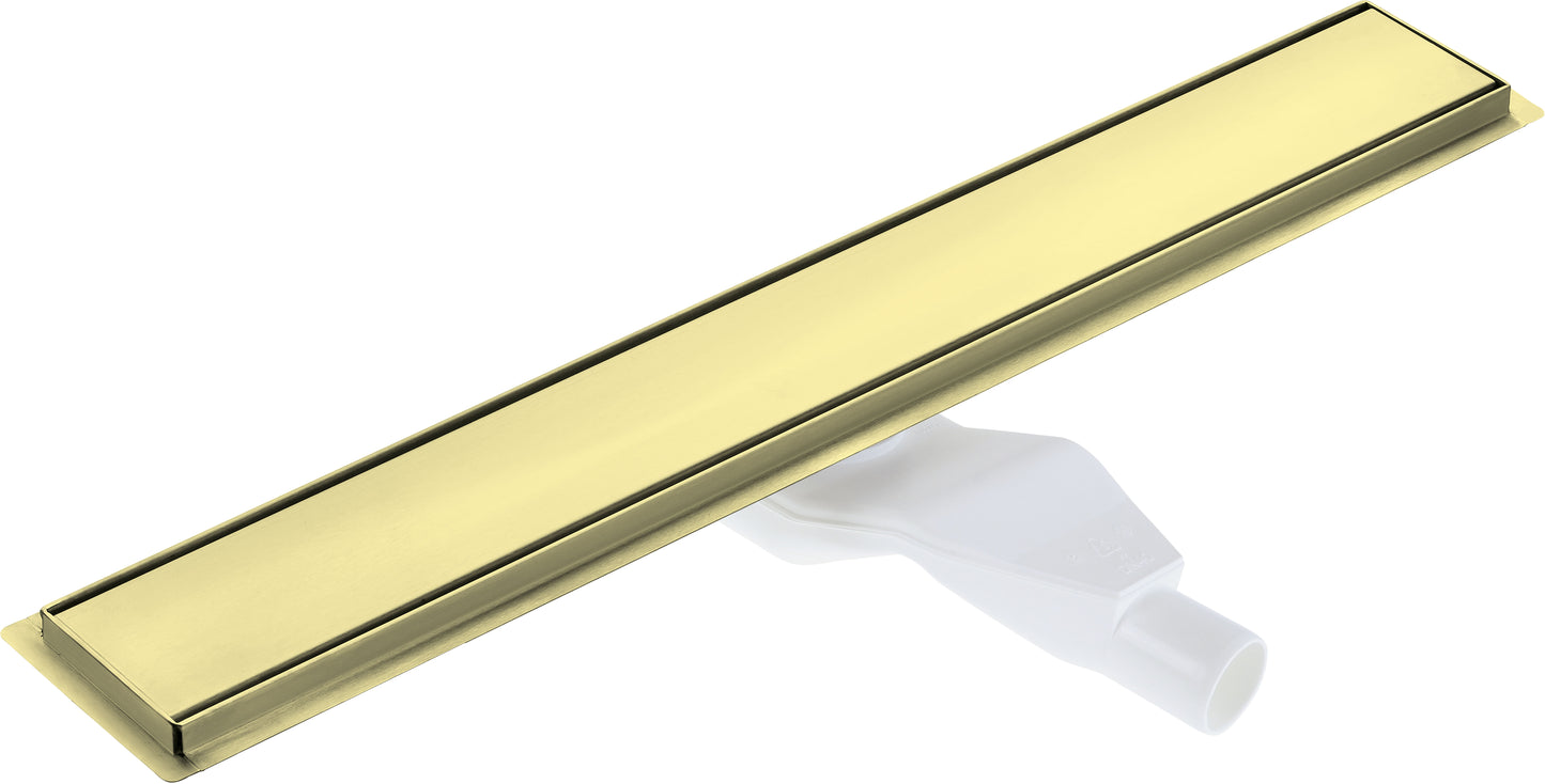 Deante Duschrinne Bodenablauf befliesbar 60 cm Gold gebürstet