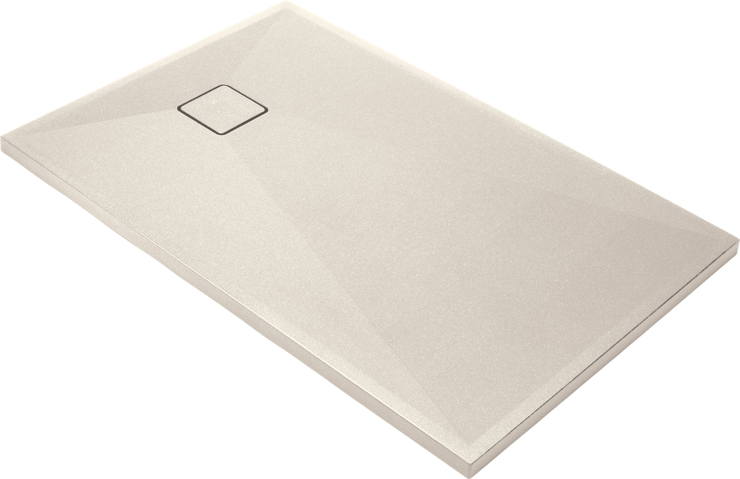 Deante CORREO Granit-Duschwanne rechteckig 90 x 70 cm Beige