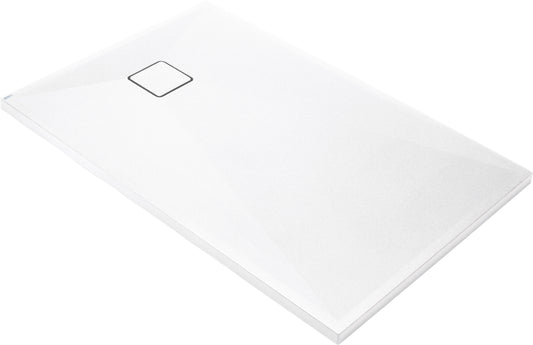 Deante CORREO Granit-Duschwanne quadratisch 140 x 80 cm Alabaster