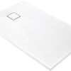 Deante CORREO Granit-Duschwanne quadratisch 140 x 80 cm Alabaster