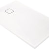 Deante CORREO Granit-Duschwanne quadratisch 120 x 80 cm Alabaster