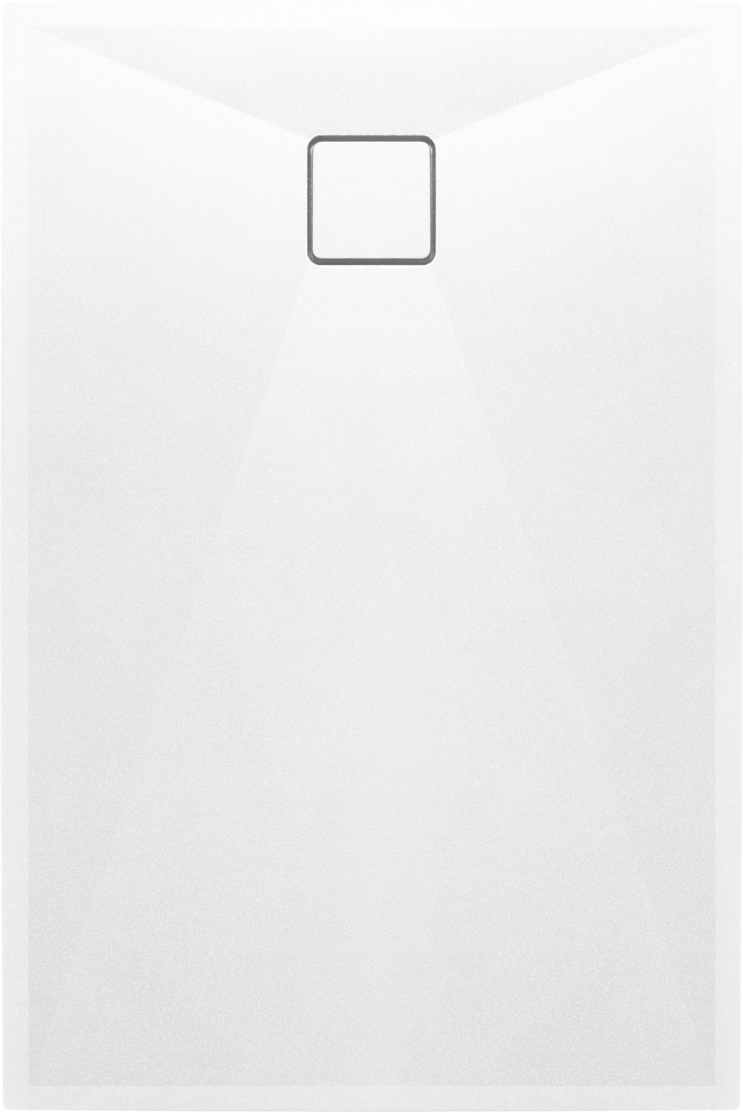 Deante CORREO Granit-Duschwanne quadratisch 100 x 80 cm Alabaster