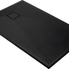 Deante CORREO Granit-Duschwanne quadratisch 120 x 80 cm Schwarz