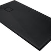 Deante CORREO Granit-Duschwanne quadratisch 140 x 70 cm Schwarz