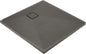 Deante CORREO Granit-Duschwanne quadratisch 80 x 80 cm Anthrazit Metallic