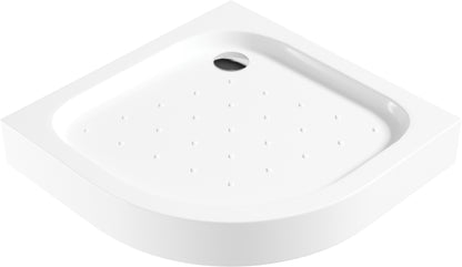 Deante FUNKIA Acryl-Duschwanne halbrund 90 cm Weiß