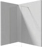 Deante PRIZMA Walk-In Duschwand Trennwand 70 x 195 cm Chrom