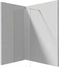 Deante PRIZMA Walk-In Duschwand Trennwand 110 x 195 cm Chrom