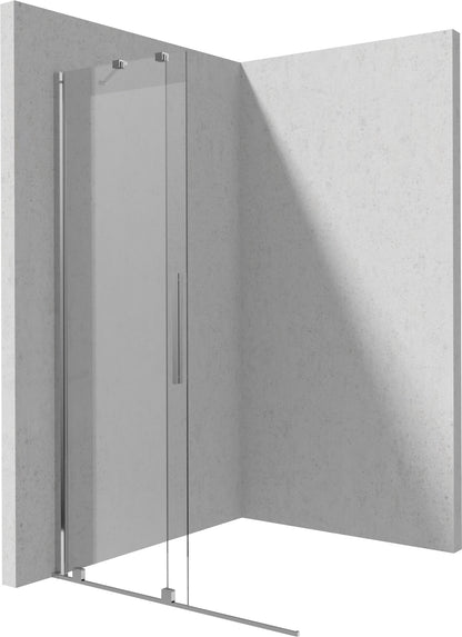 Deante PRIZMA Walk-In Duschwand Schiebewand 80 x 195 cm Chrom
