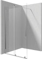 Deante PRIZMA Walk-In Duschwand Schiebewand 100 x 195 cm Chrom