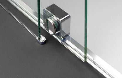 Deante PRIZMA Walk-In Duschwand Schiebewand 90 x 195 cm Chrom