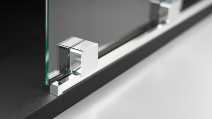 Deante PRIZMA Walk-In Duschwand Schiebewand 100 x 195 cm Chrom