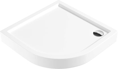 Deante JASMIN PLUS Acryl-Duschtasse halbrund 90 cm Weiß