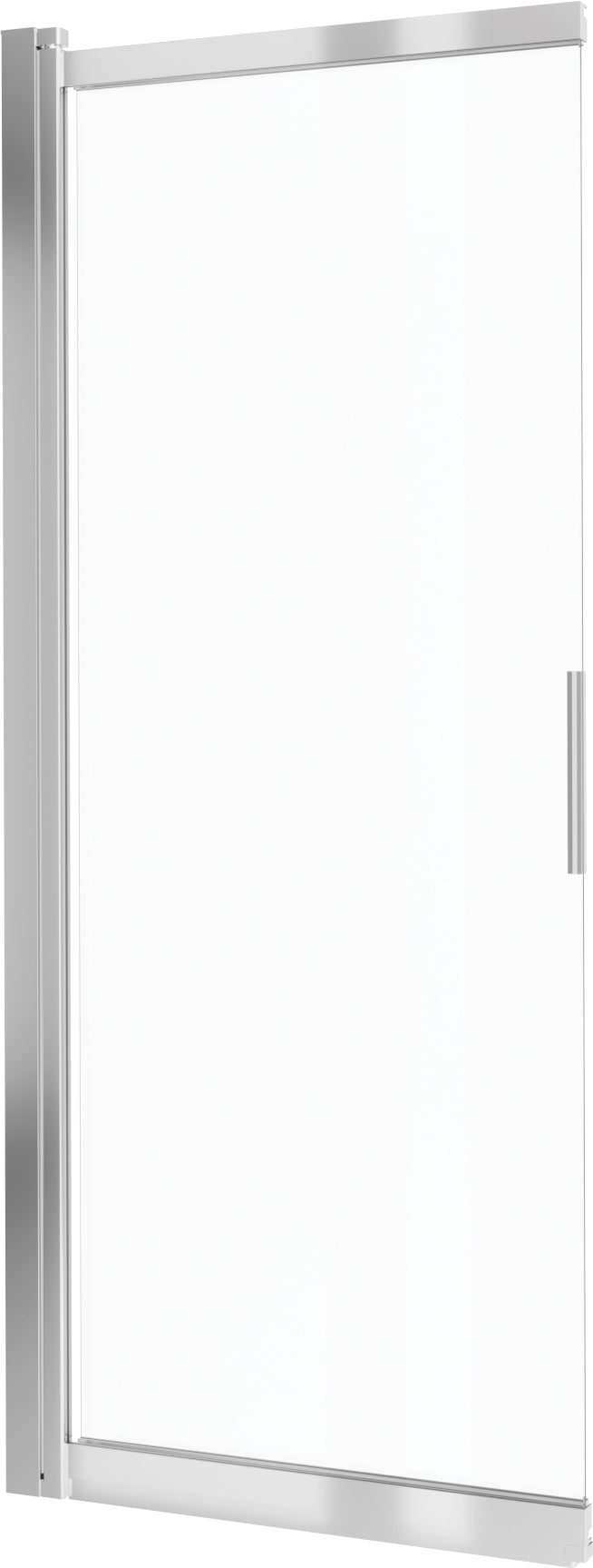 Deante PRIZMA Badewannenabtrennung 100 x 140 cm Chrom