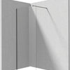 Deante PRIZMA Walk-In Duschwand Trennwand 100 x 195 cm Titanium