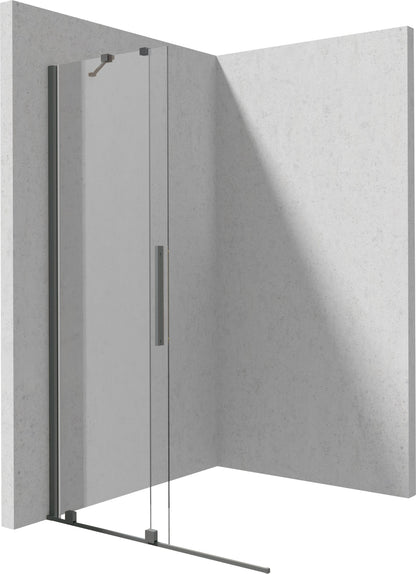 Deante PRIZMA Walk-In Duschwand Schiebewand 80 x 195 cm Titanium