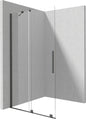 Deante PRIZMA Walk-In Duschwand Schiebewand 80 x 195 cm Titanium