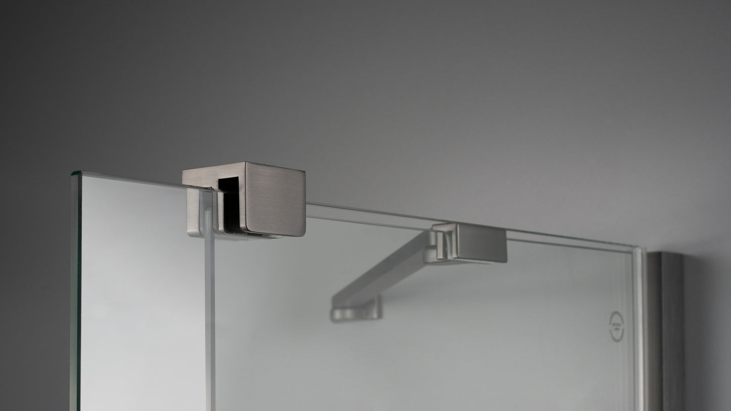 Deante PRIZMA Walk-In Duschwand Schiebewand 120 x 195 cm Titanium