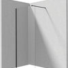 Deante PRIZMA Walk-In Duschwand Trennwand 110 x 195 cm Schwarz