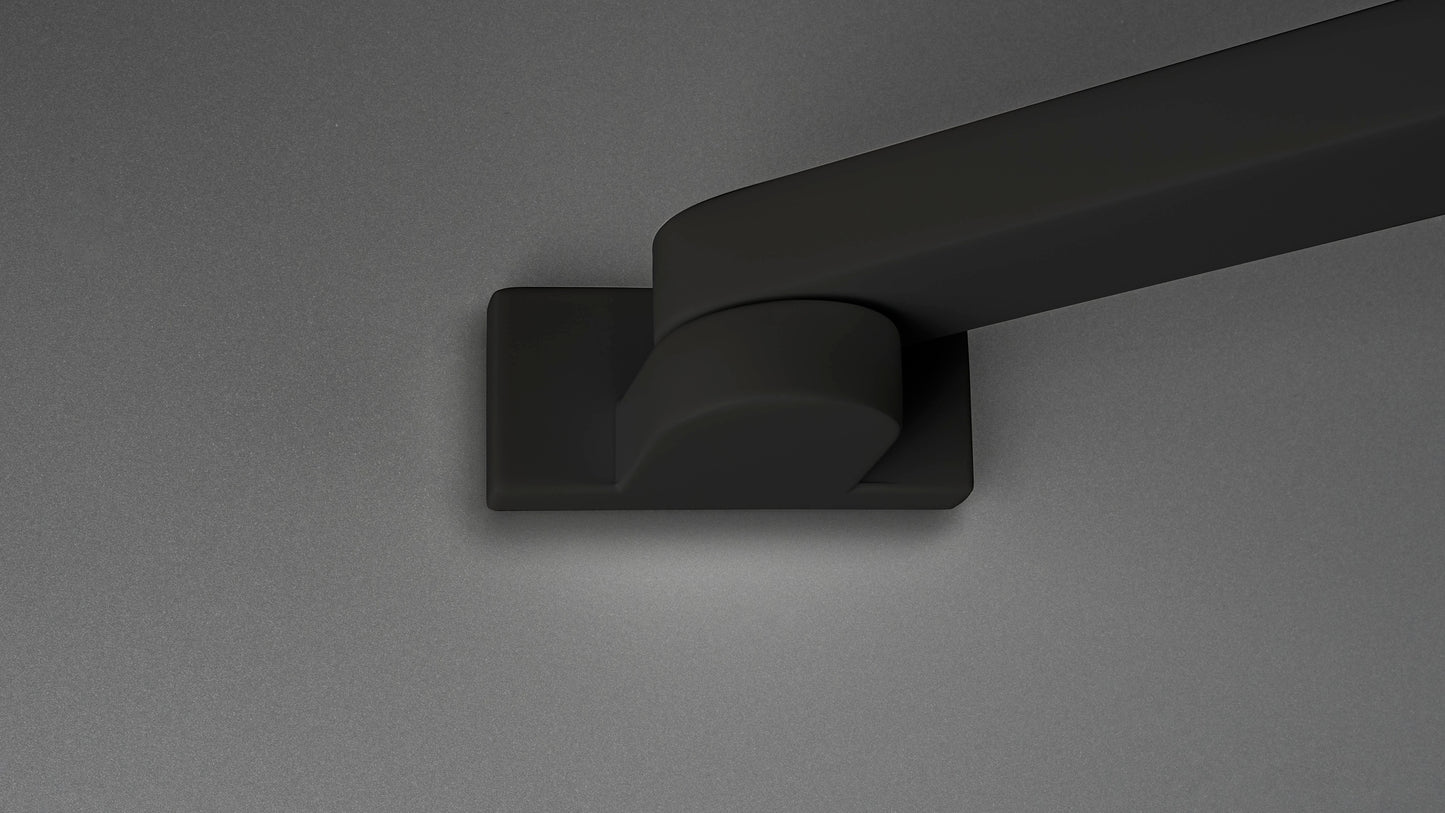 Deante PRIZMA Walk-In Duschwand Schiebewand 90 x 195 cm Schwarz