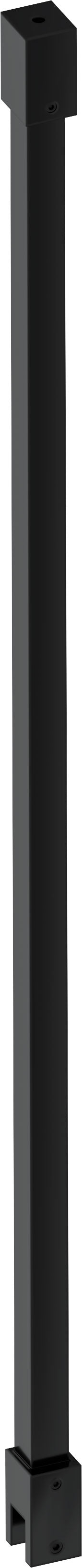 Deante PRIZMA Stabilisationsstange Deckenbefestigung für Duschwand Schwarz