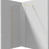 Deante PRIZMA Walk-In Duschwand Trennwand 90 x 195 cm Gold