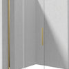Deante PRIZMA Walk-In Duschwand Schiebewand 90 x 195 cm Gold