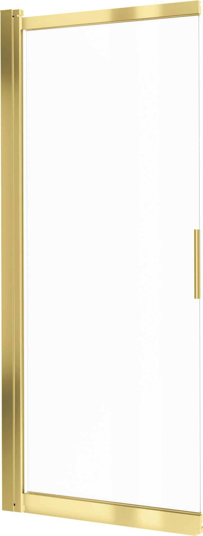 Deante PRIZMA Badewannenabtrennung 100 x 140 cm Gold