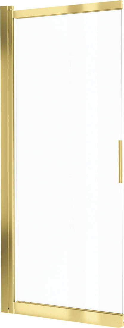 Deante PRIZMA Badewannenabtrennung 100 x 140 cm Gold