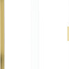 Deante PRIZMA Badewannenabtrennung 100 x 140 cm Gold